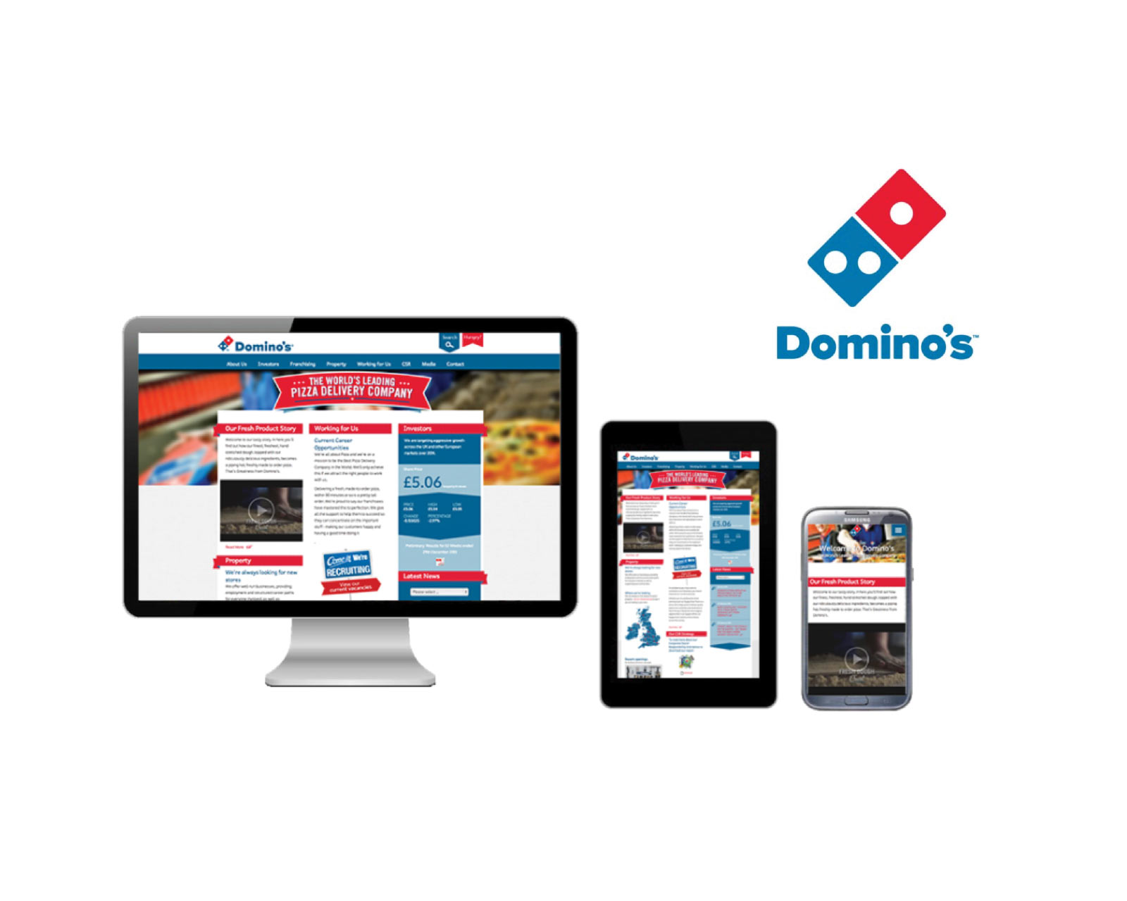 dominos-extranet-rise-design